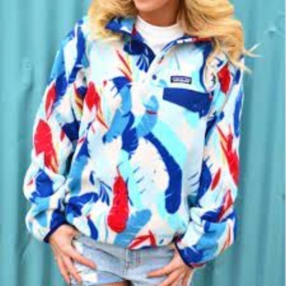 Patagonia Synchilla Fleece Tool Snap Pullover RARE - Picture 11 of 11